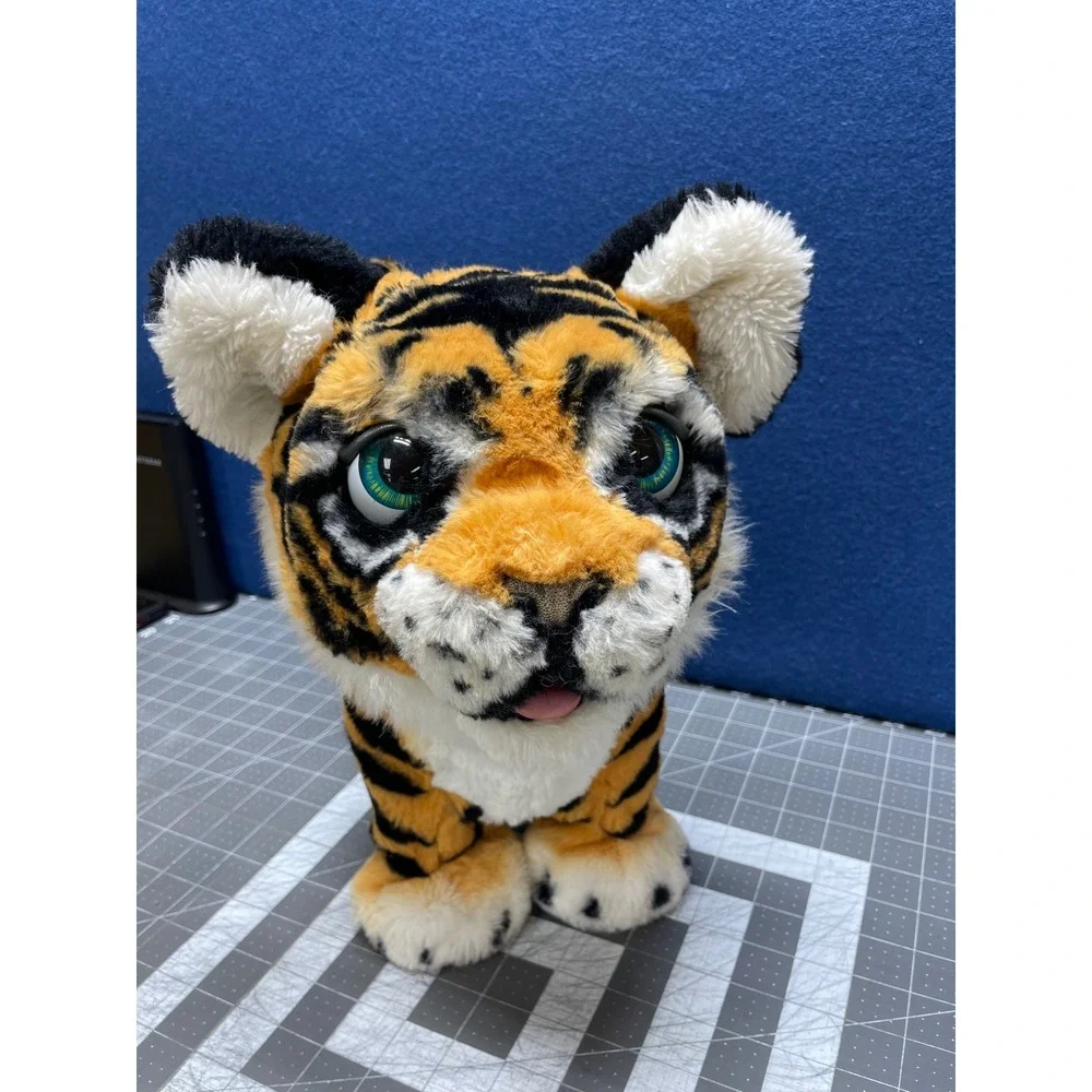 FurReal Friends Roarin Tyler Playful Tiger Orange Black Interactive Plush 13